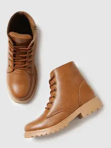 Marc Loire Women Solid Block Heel Boots