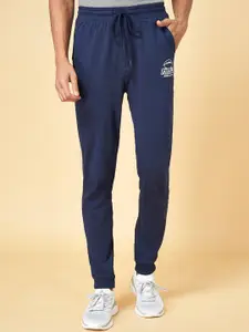 Ajile by Pantaloons Men Navy Blue Solid Slim-Fit Jogger