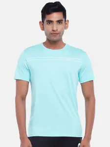 Ajile by Pantaloons Men Blue Slim Fit T-shirt