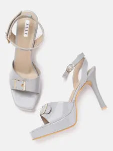 ELLE Women Stiletto Heels with Buckle Detail