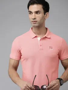 SPYKAR Polo Collar Slim Fit T-shirt