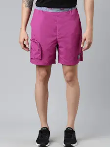 FILA Men Purple Sports Shorts