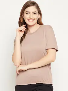 Clovia Cotton Chic Basic Tshirt