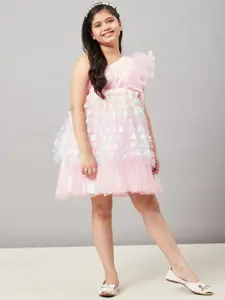 Stylo Bug Pink Net Dress