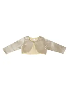 A Little Fable Girls Gold-Toned Shrug
