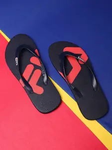 FILA Men Chap Plus Brand Logo Printed Room Slippers