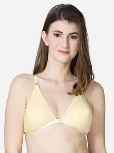 VStar Nude-Coloured Non Padded Non-Wired Everyday Bra-SPRING-B
