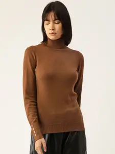 Madame Women Solid Pullover