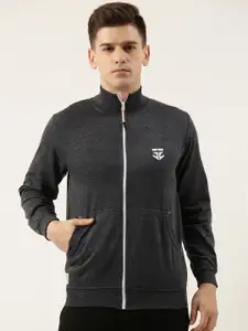 Sports52 wear Men Grey Lightweight Training or Gym Sporty Jacket