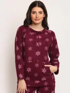 Kanvin Women Printed Sweatshirt