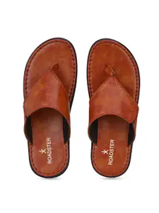 Roadster Men Tan Comfort Sandals