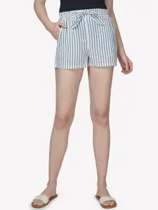 VASTRADO Women Striped Shorts