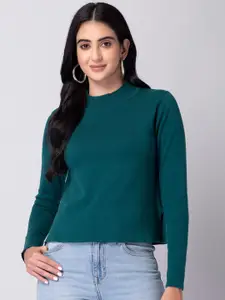 FabAlley Women Green Pullover