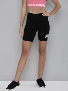 Puma Women Black Slim Fit Sports Shorts