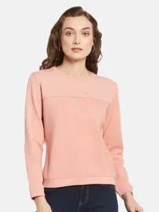 METTLE Women Pink Sweatshirt