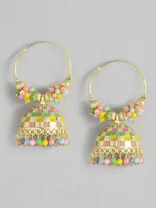 Sangria Dome-Shaped Jhumkas Earrings