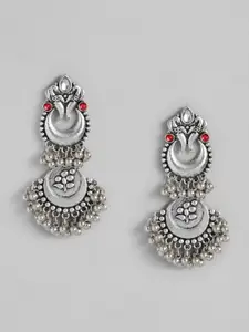 Sangria Crescent Shaped Chandbalis