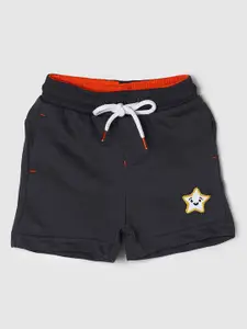 max Boys Solid Pure Cotton Shorts