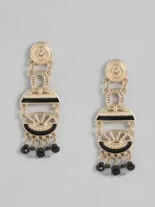 Sangria Circular Drop Earrings