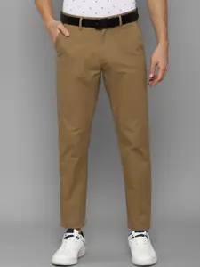 Allen Solly Men Brown Solid Trouser