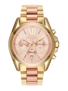 Michael Kors BRADSHAW Women Gold Analogue Watch MK6359