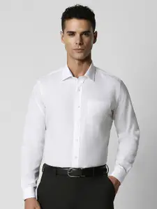 Van Heusen Men Pure Cotton Slim Fit Opaque Formal Shirt