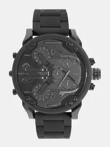 DIESEL Men Black Multi-Function Watch DZ7396I