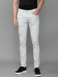 Louis Philippe Jeans Men Grey Slim Fit Jeans