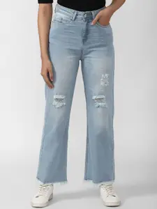 Van Heusen Woman Women Bootcut Mildly Distressed Heavy Fade Jeans