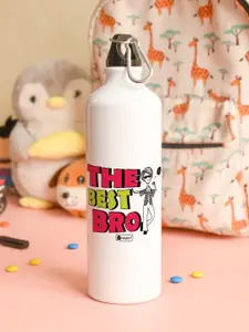 Indigifts The Best Bro Printed Aluminium Water Bottle
