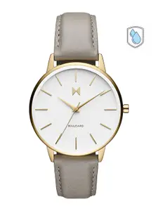 MVMT Women White Boulevard Analogue Watch 28000219