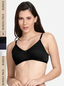shyaway Pack of 3 Non Padded Bra