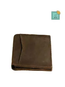 CONTACTS Men Leather Two Fold Wallet