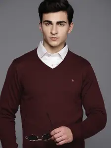 Louis Philippe Solid Pullover