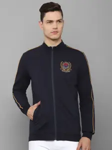 Louis Philippe Sport Men Navy Blue Cotton Sweatshirt