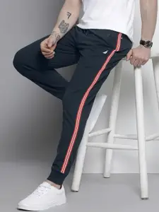 Nautica Men Joggers With Side Strap Details
