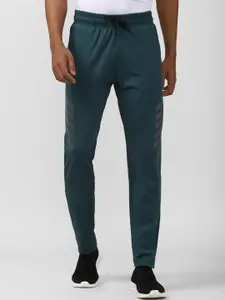 Van Heusen Flex Men Green Solid Track Pants