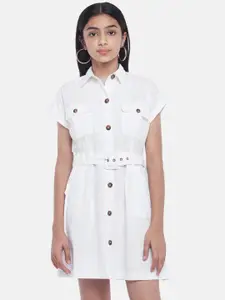 Coolsters by Pantaloons White Shirt Dress