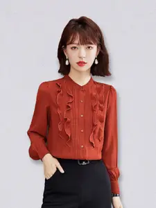 JC Collection Women Coral Casual Shirt