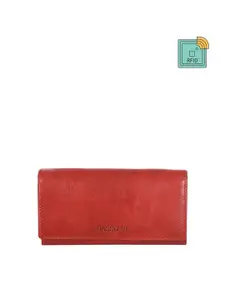 Sassora Women Leather Two Fold Wallet