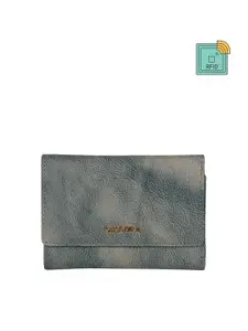 Sassora Women Leather Three Fold Wallet