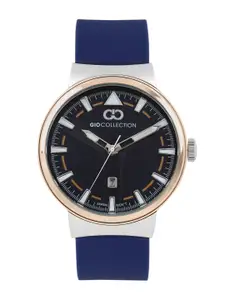 GIO COLLECTION Men Navy Blue Analogue Watch G1028-03