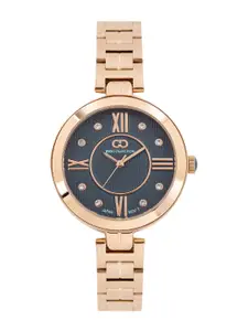 GIO COLLECTION Women Navy Blue Analogue Watch G2040