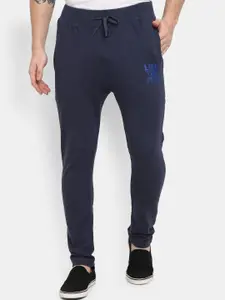 V-Mart V-Mart Men Navy Blue Regular Fit Solid Track Pants