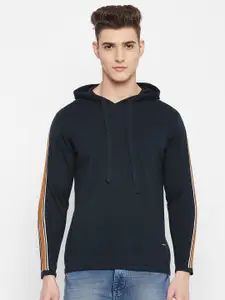 Duke Men Blue & Yellow Solid Pullover