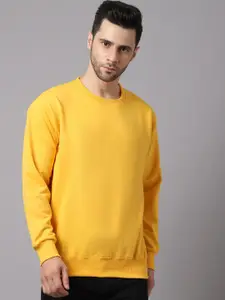 VIMAL JONNEY Men Yellow Sweatshirt