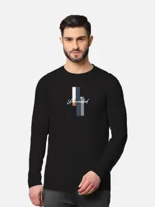 BULLMER Men Black Printed T-shirt