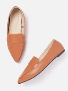 Van Heusen Woman Solid Pointed Toe Loafers