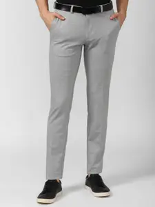 Van Heusen Sport Men Grey Slim Fit Trousers