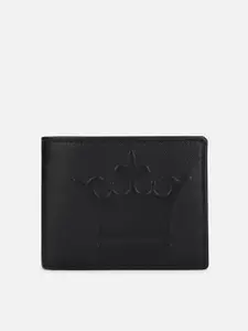 Louis Philippe Men Leather Two Fold Wallet